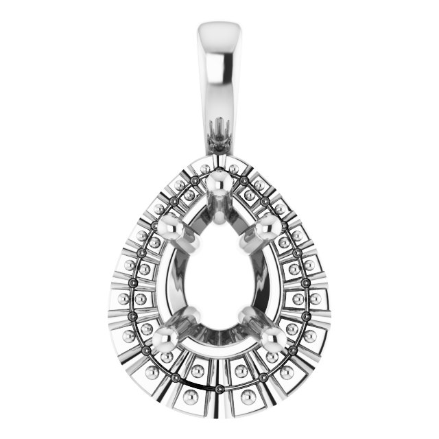 Halo-Style Pendant