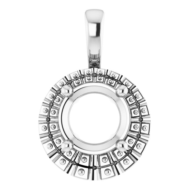 Halo-Style Pendant