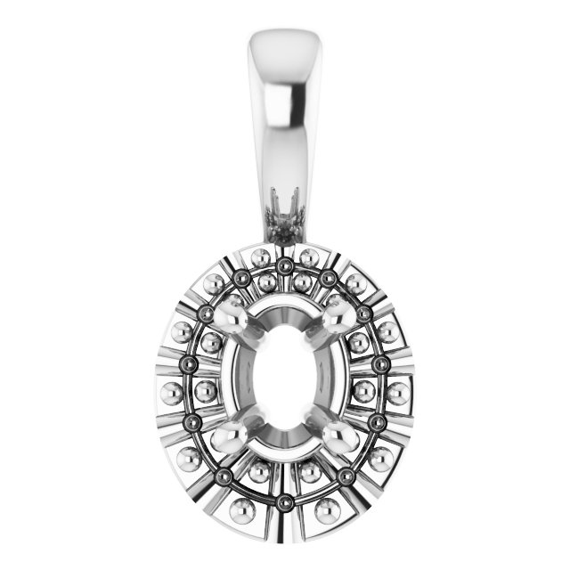 Halo-Style Pendant