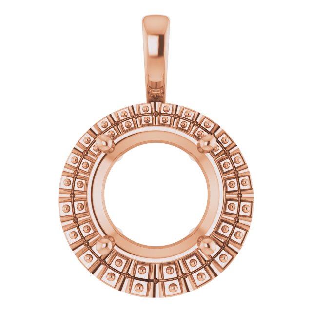 Halo-Style Pendant