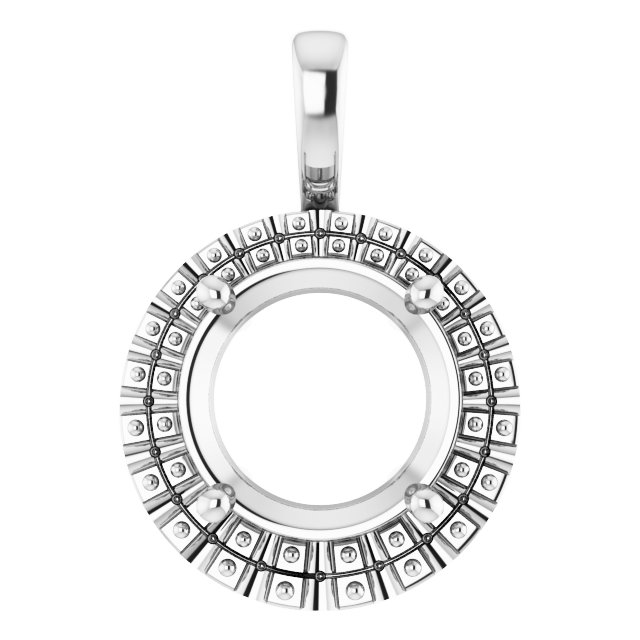 Halo-Style Pendant
