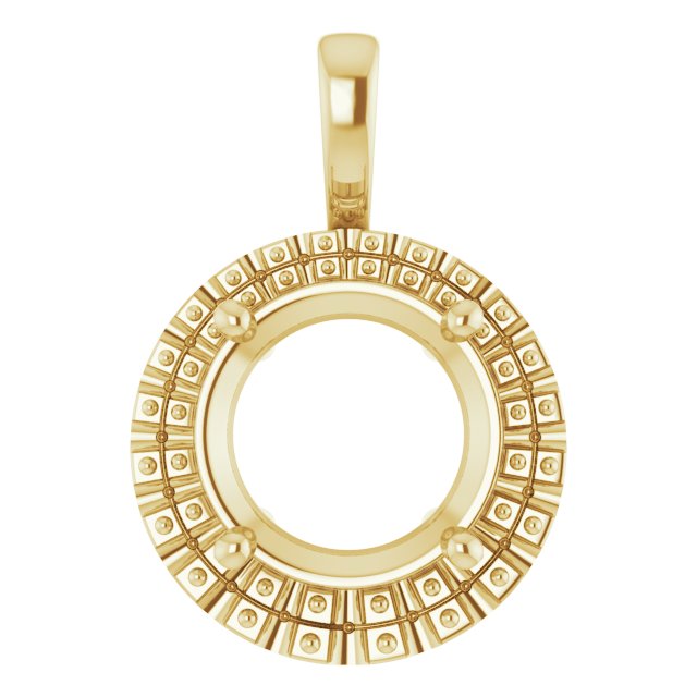 Halo-Style Pendant