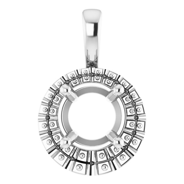 Halo-Style Pendant