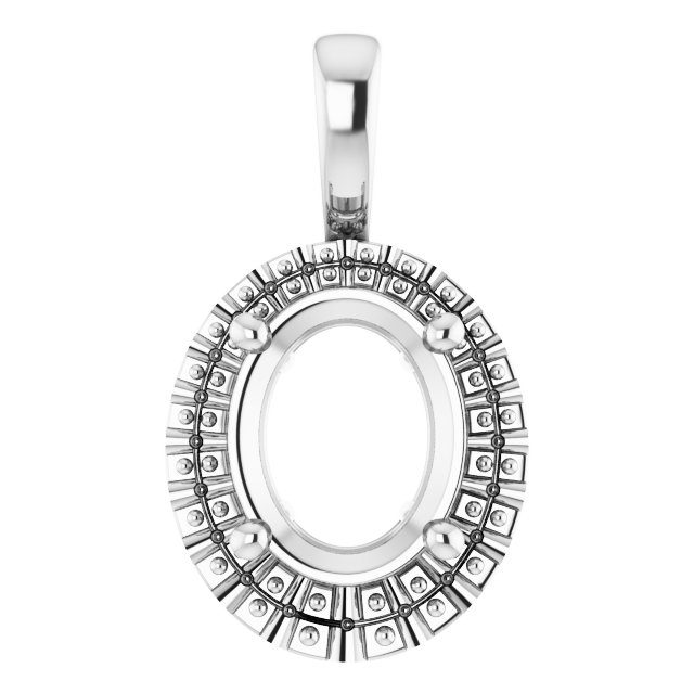 Halo-Style Pendant
