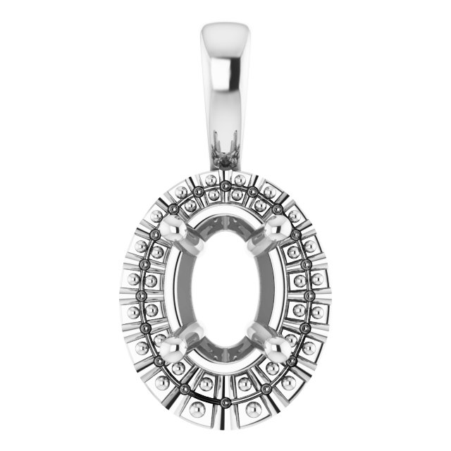 Halo-Style Pendant