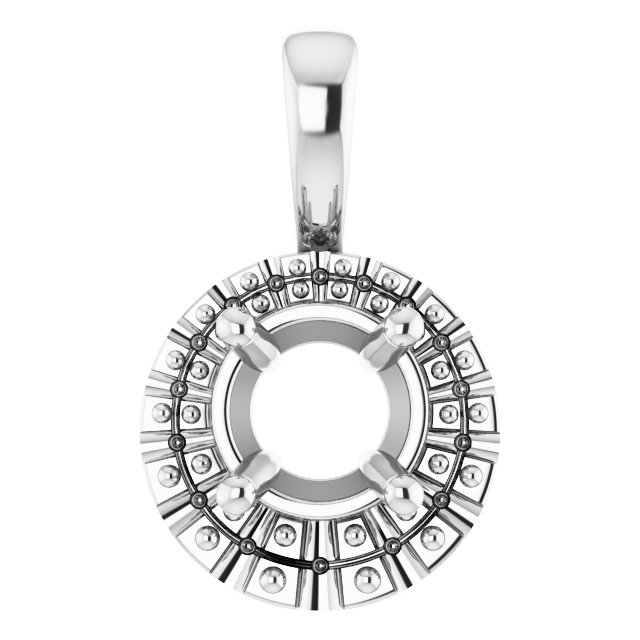 Halo-Style Pendant
