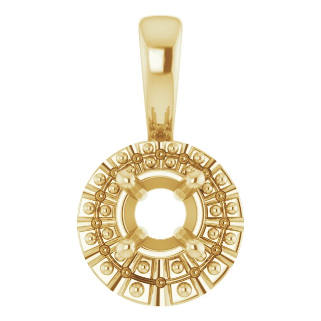 Halo-Style Pendant