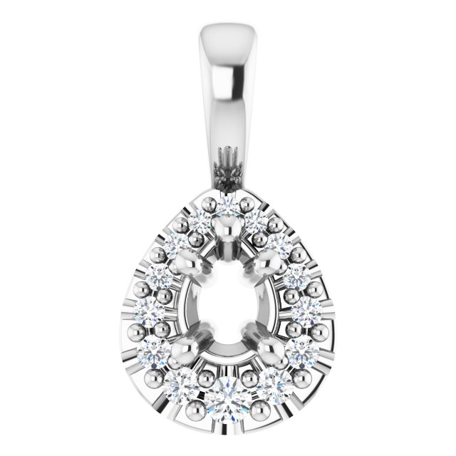 14k White Gold
