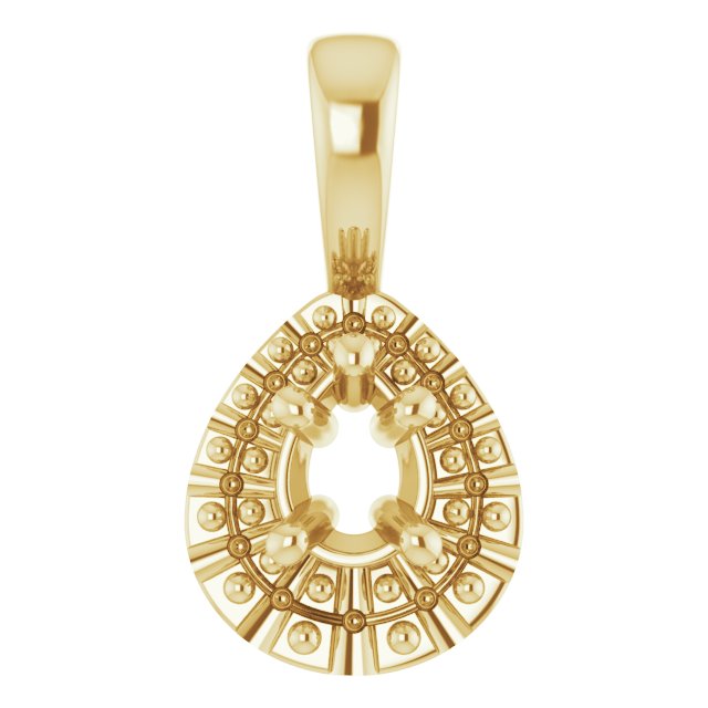 Halo-Style Pendant