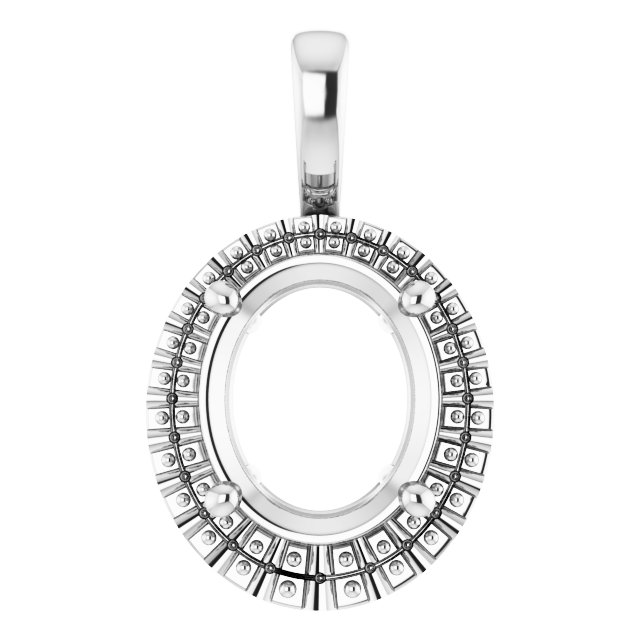 Halo-Style Pendant