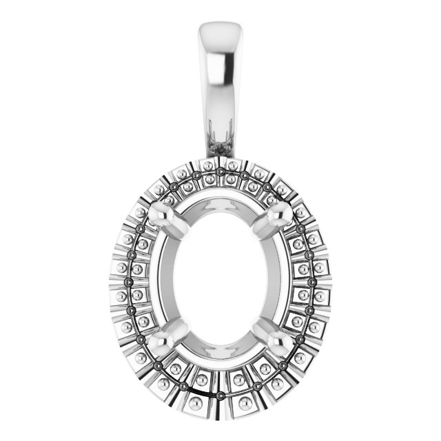 Halo-Style Pendant