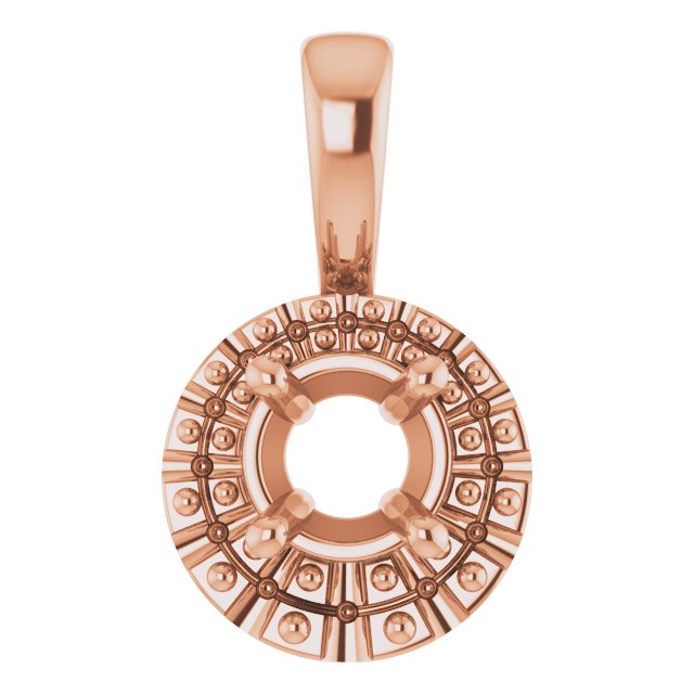 Halo-Style Pendant