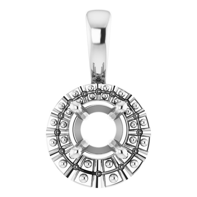 Halo-Style Pendant