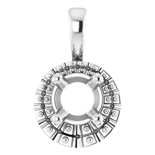 Halo-Style Pendant