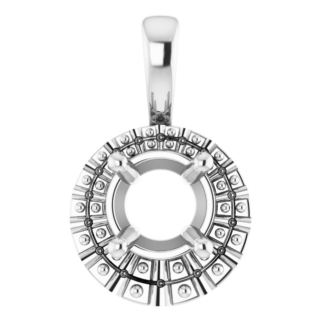 Halo-Style Pendant
