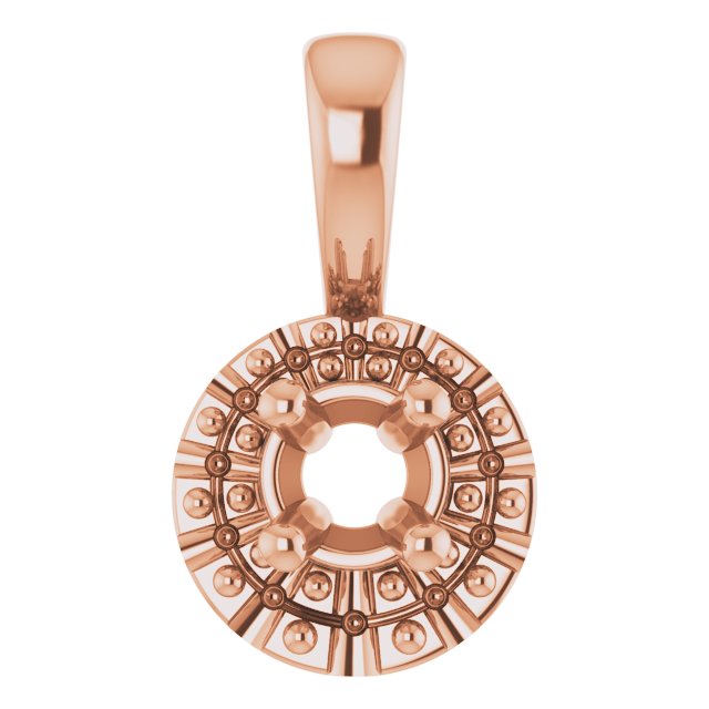 Halo-Style Pendant
