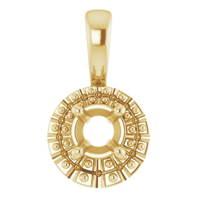 Halo-Style Pendant