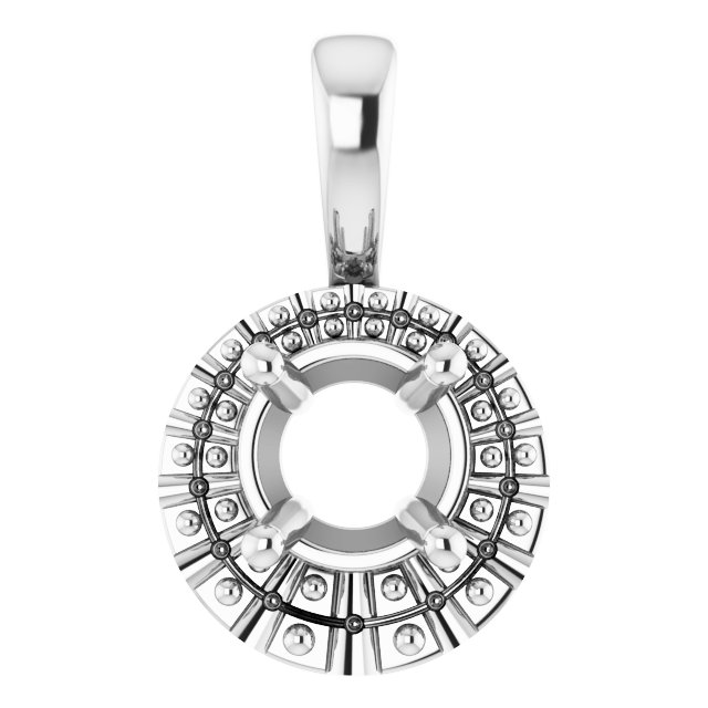 Halo-Style Pendant