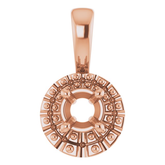 Halo-Style Pendant