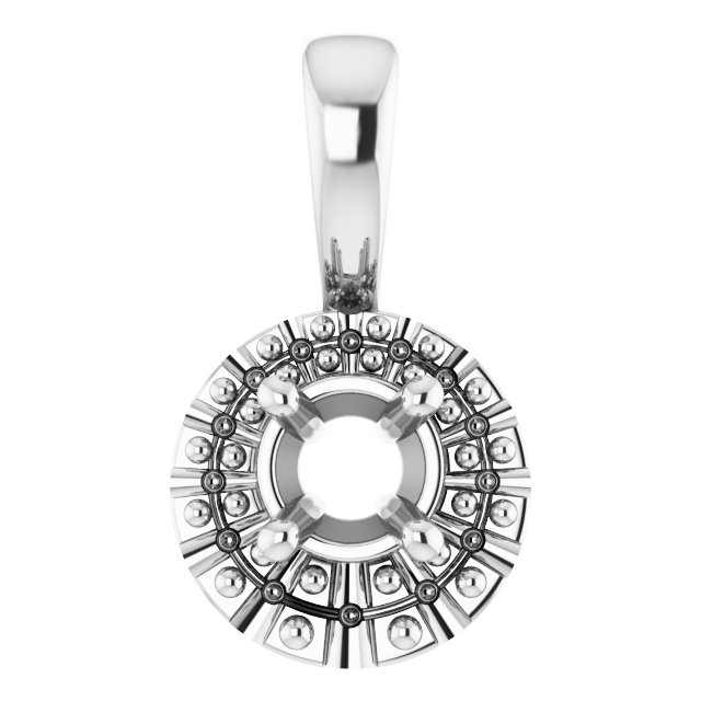 Halo-Style Pendant
