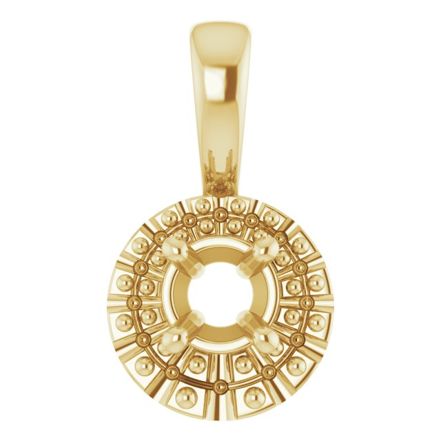 Halo-Style Pendant