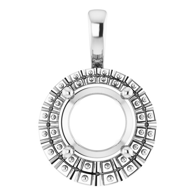 Halo-Style Pendant