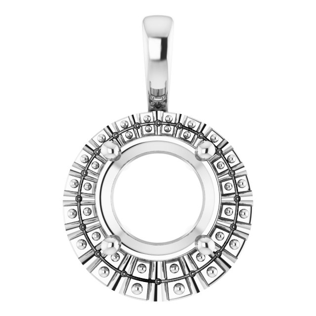 Halo-Style Pendant