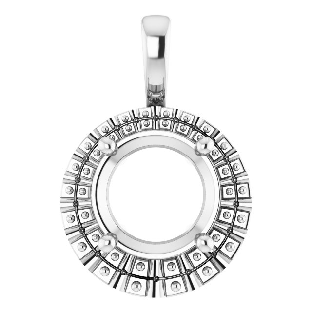 Halo-Style Pendant