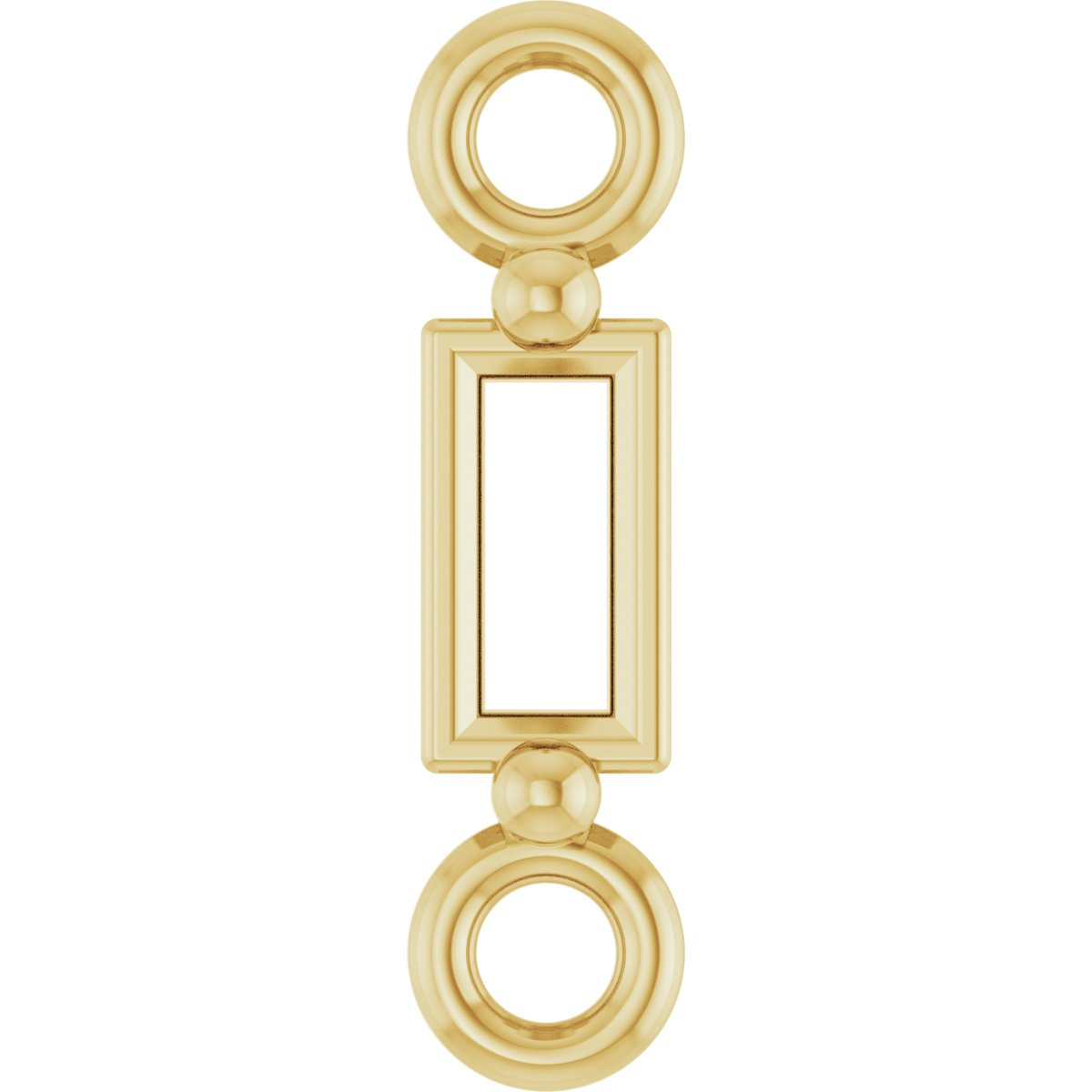 Petite Pavé® Solitaire Link