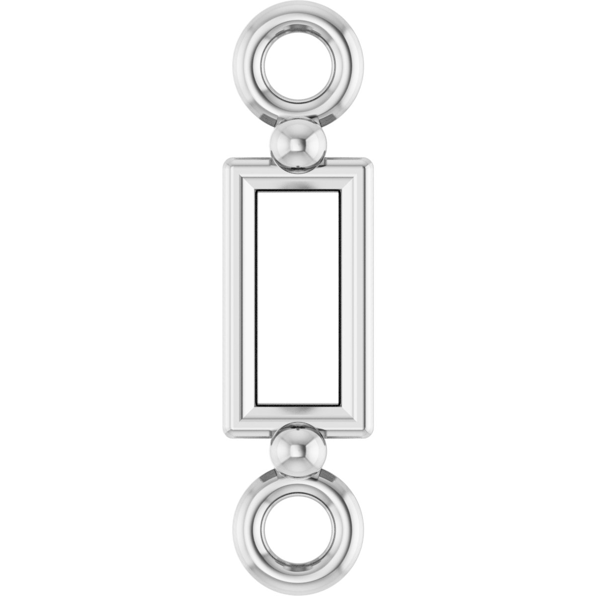 Petite Pavé® Solitaire Link