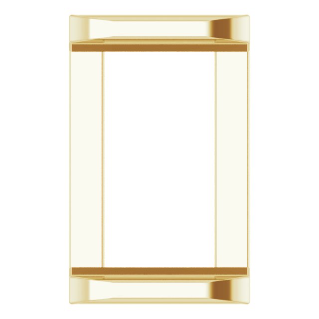 Emerald Channel-Set Slide Pendant