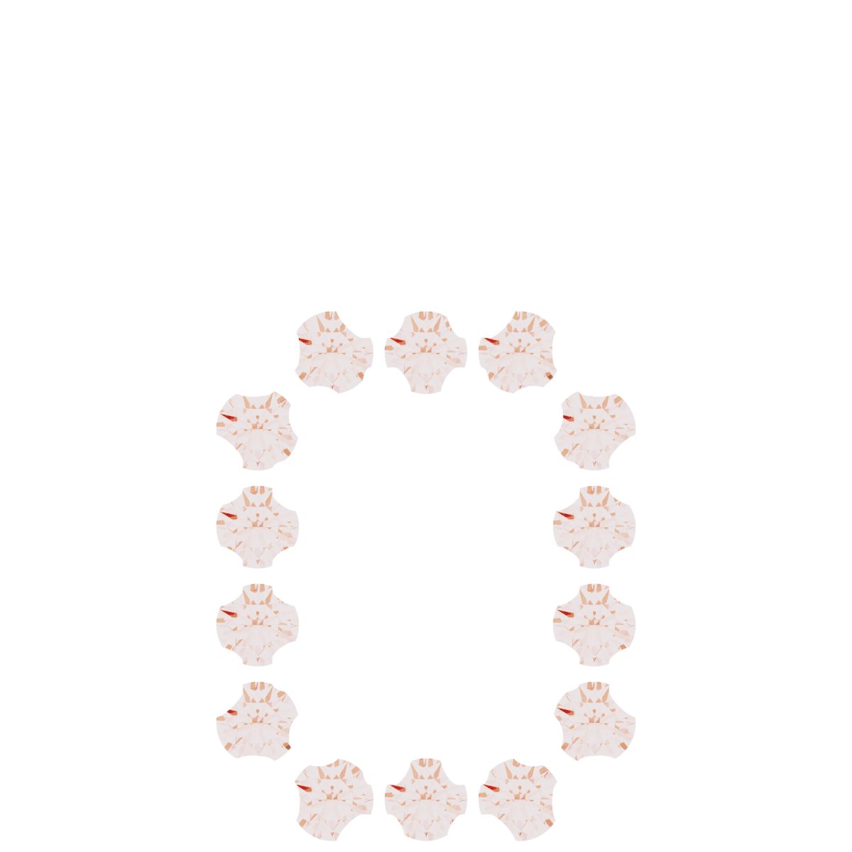 Halo-Style Necklace or Pendant