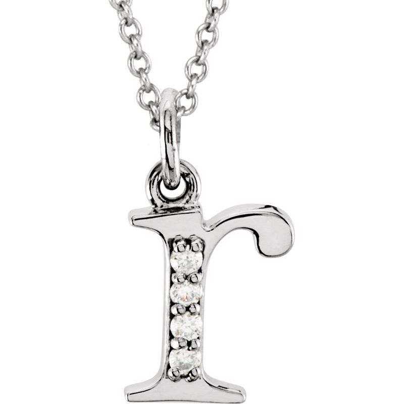Initial Necklace or Pendant