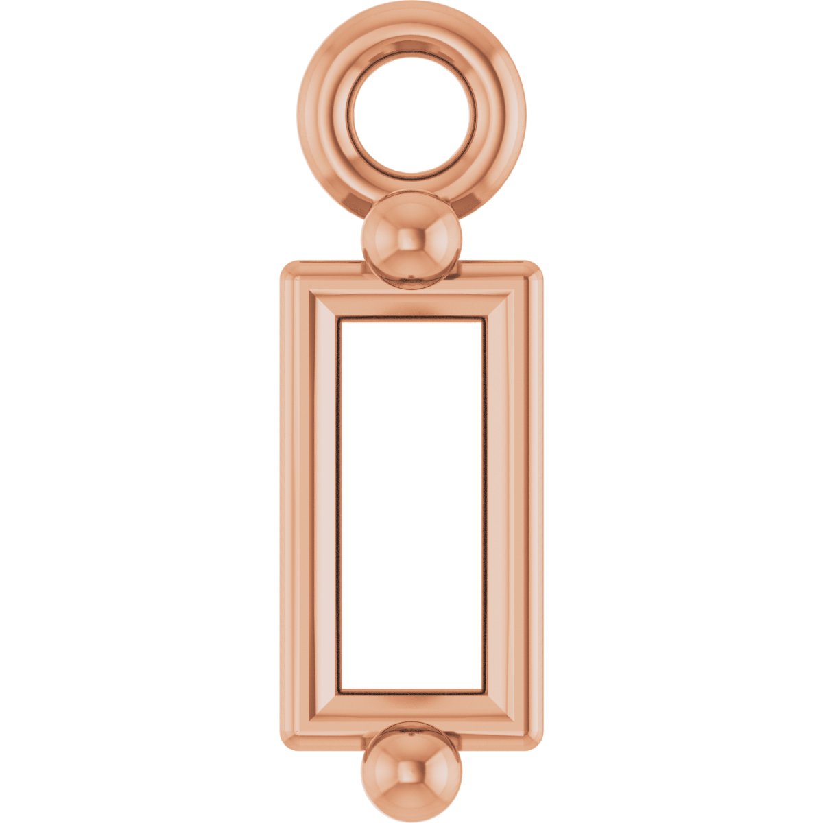 Round 4-Prong Basket Dangle