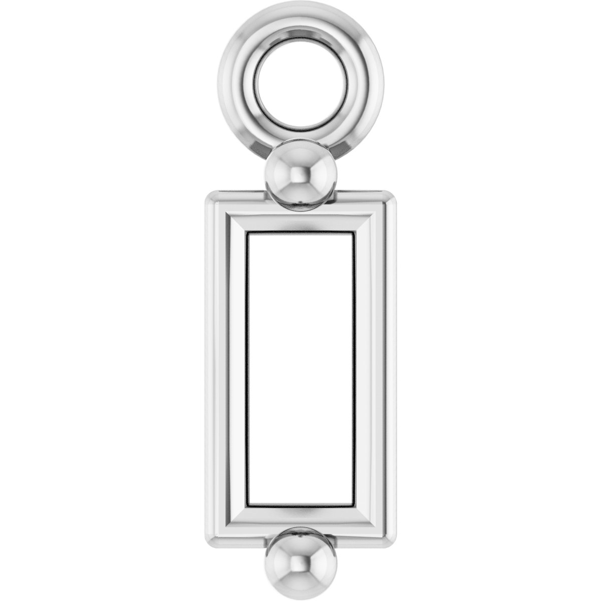 Round 4-Prong Basket Dangle