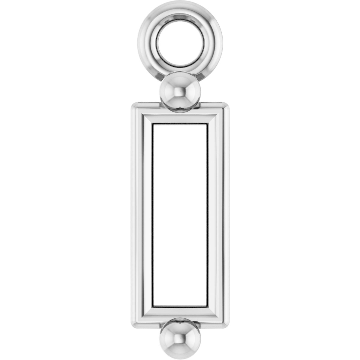 Round 4-Prong Basket Dangle