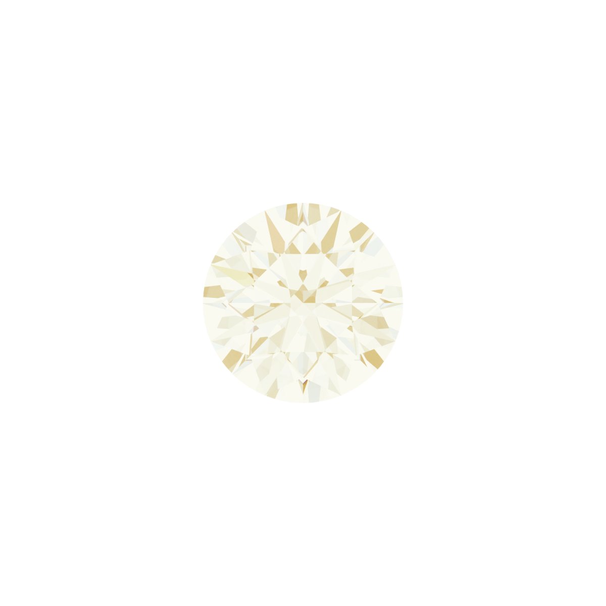 14K Yellow 1/8 CT Natural Diamond Link