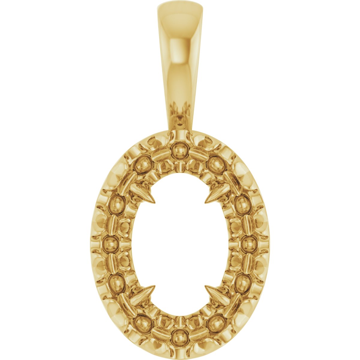 Halo-Style Necklace or Pendant