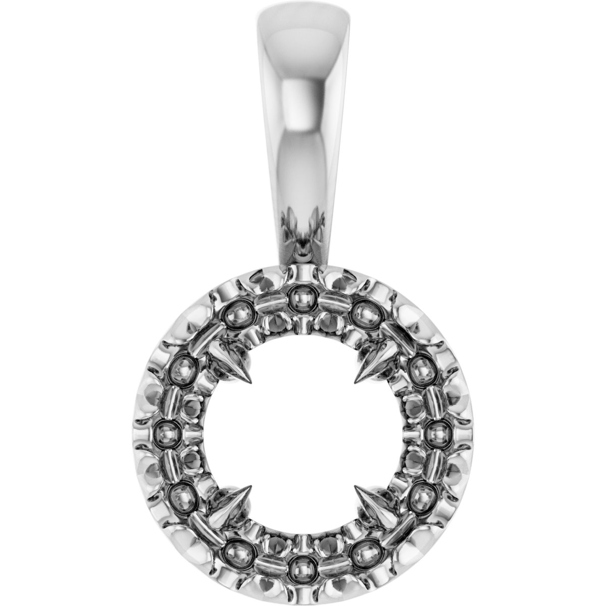 Halo-Style Necklace or Pendant