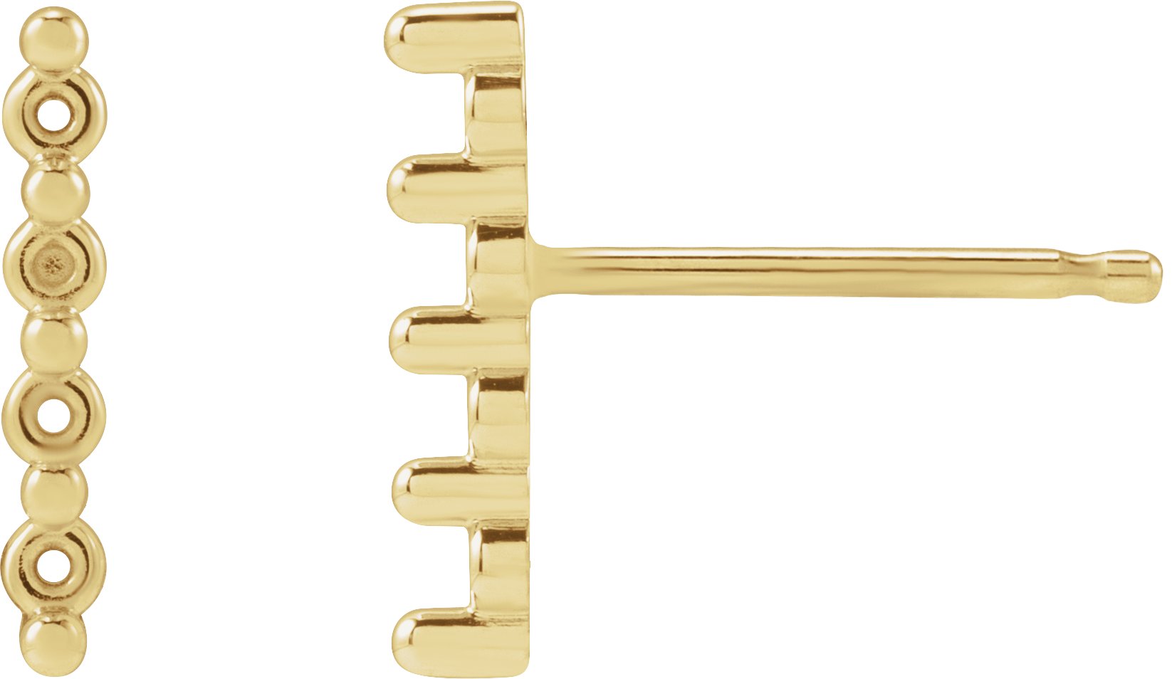 Accented Bar Earrings