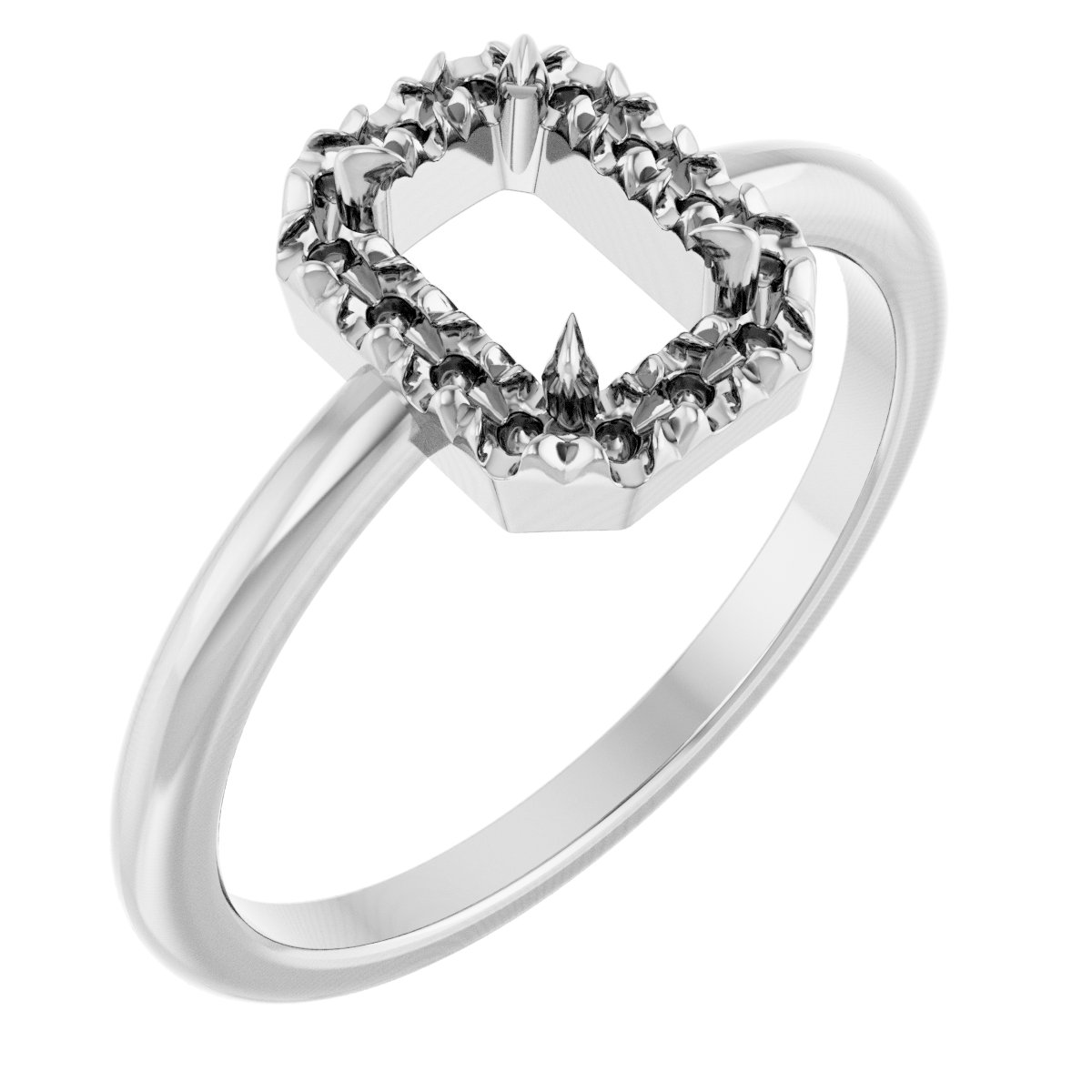 Halo-Style Ring