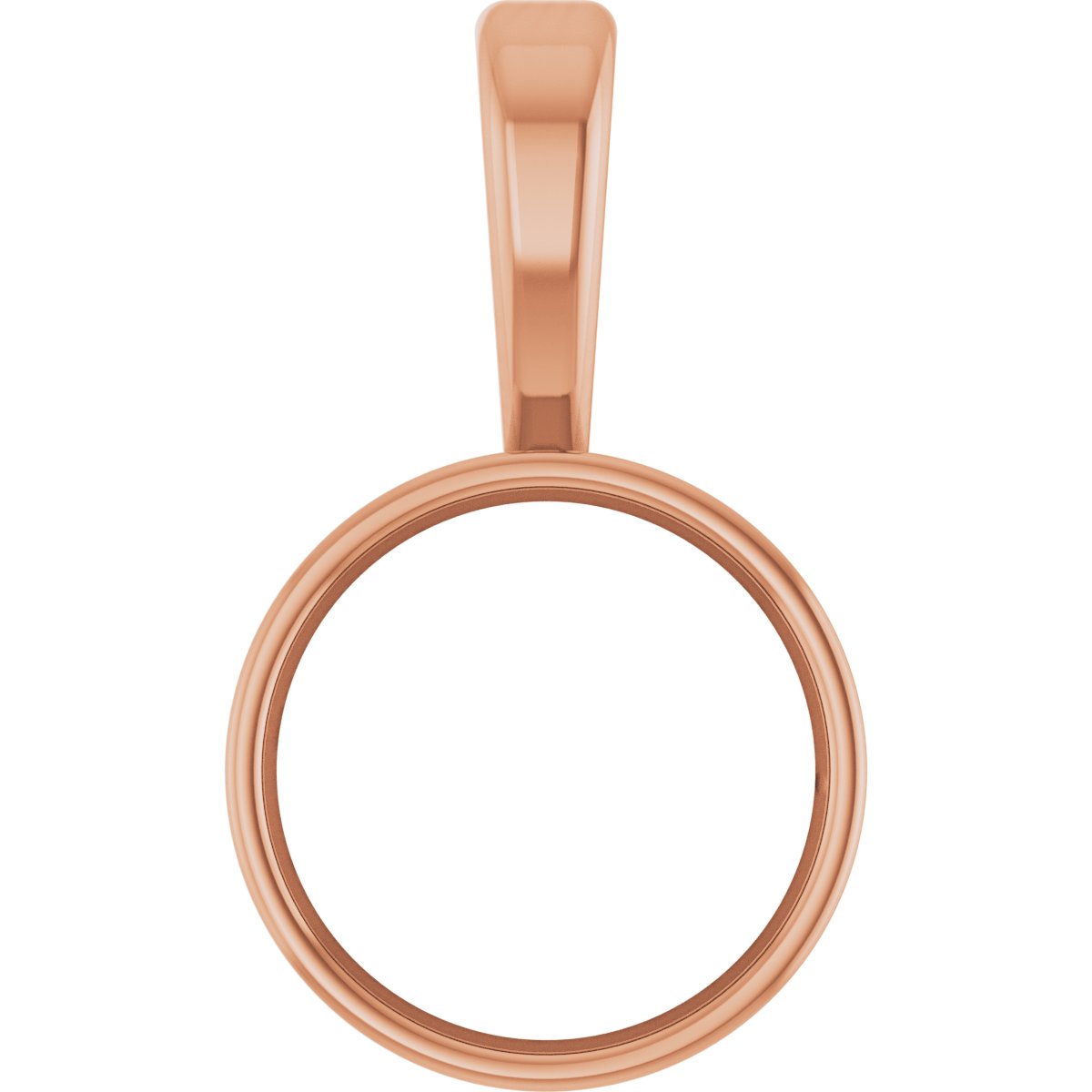 Bezel-Set Solitaire Necklace or Pendant