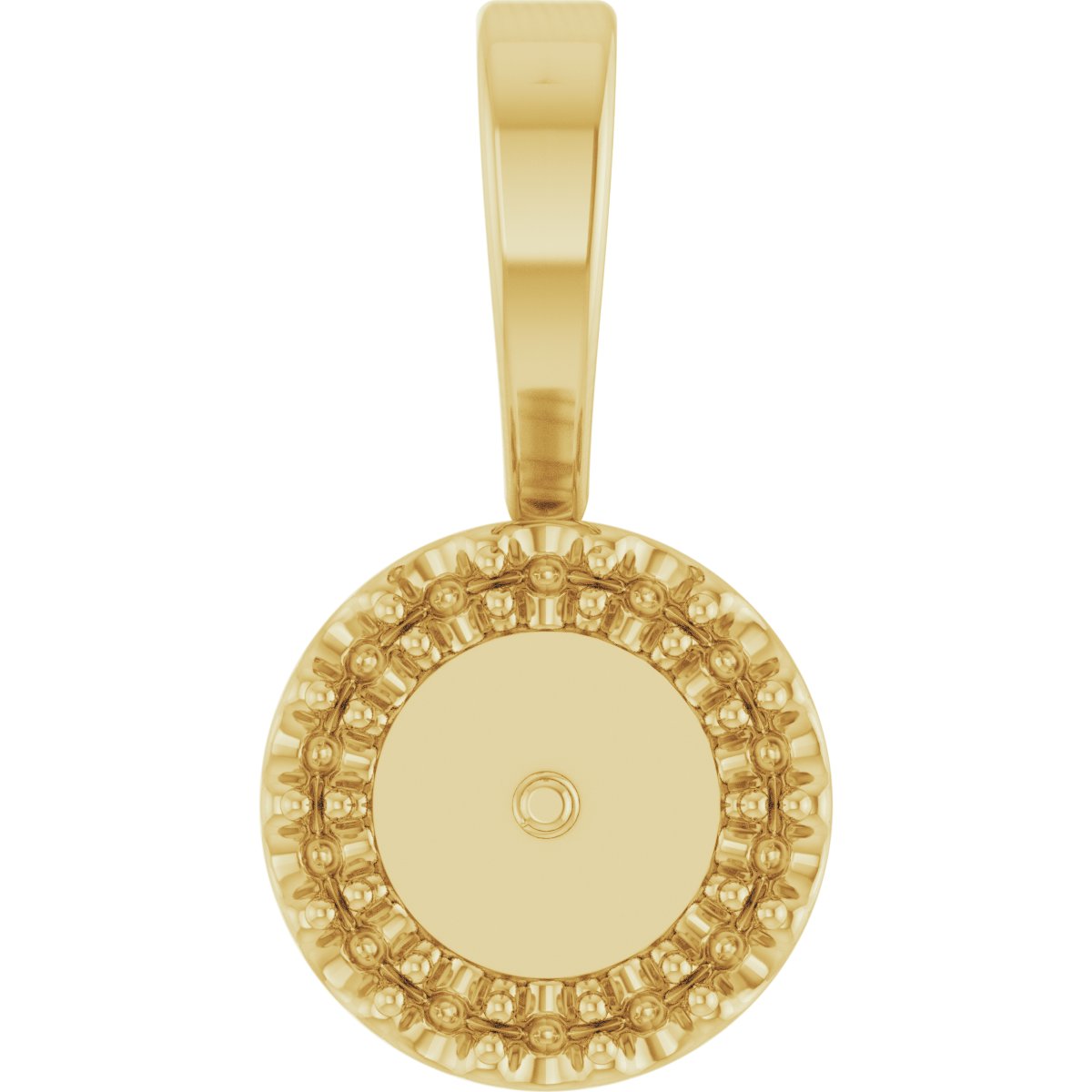 Halo-Style Pearl Pendant