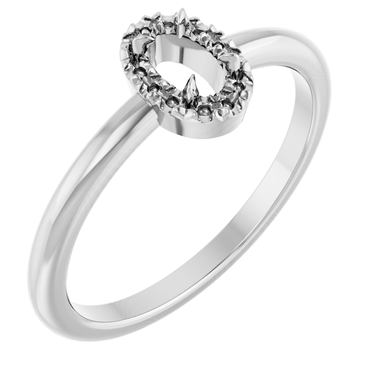 Halo-Style Ring