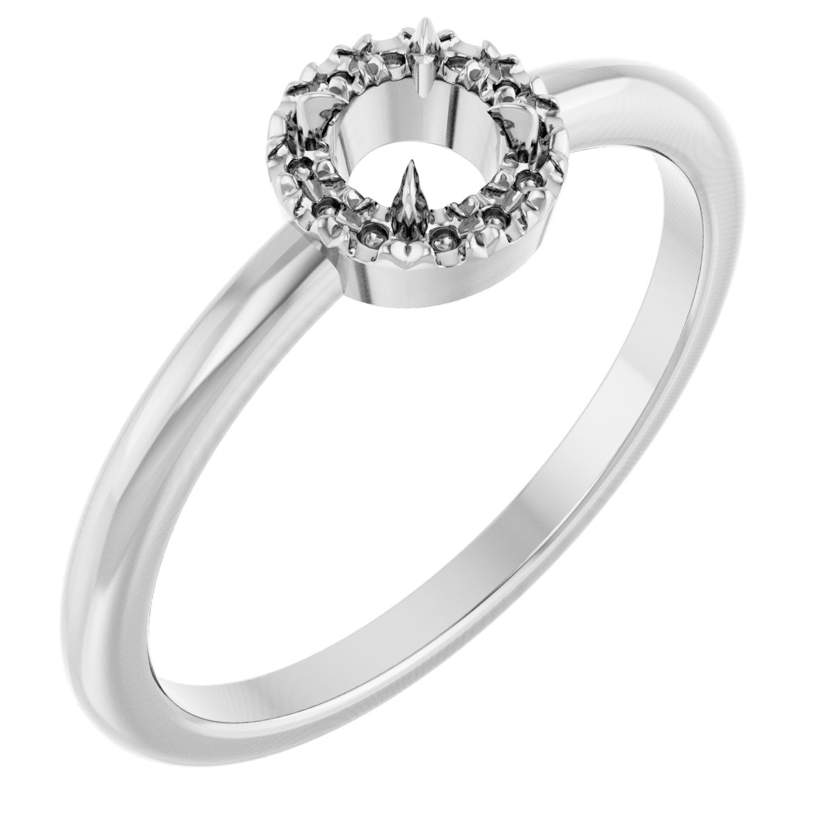 Halo-Style Ring