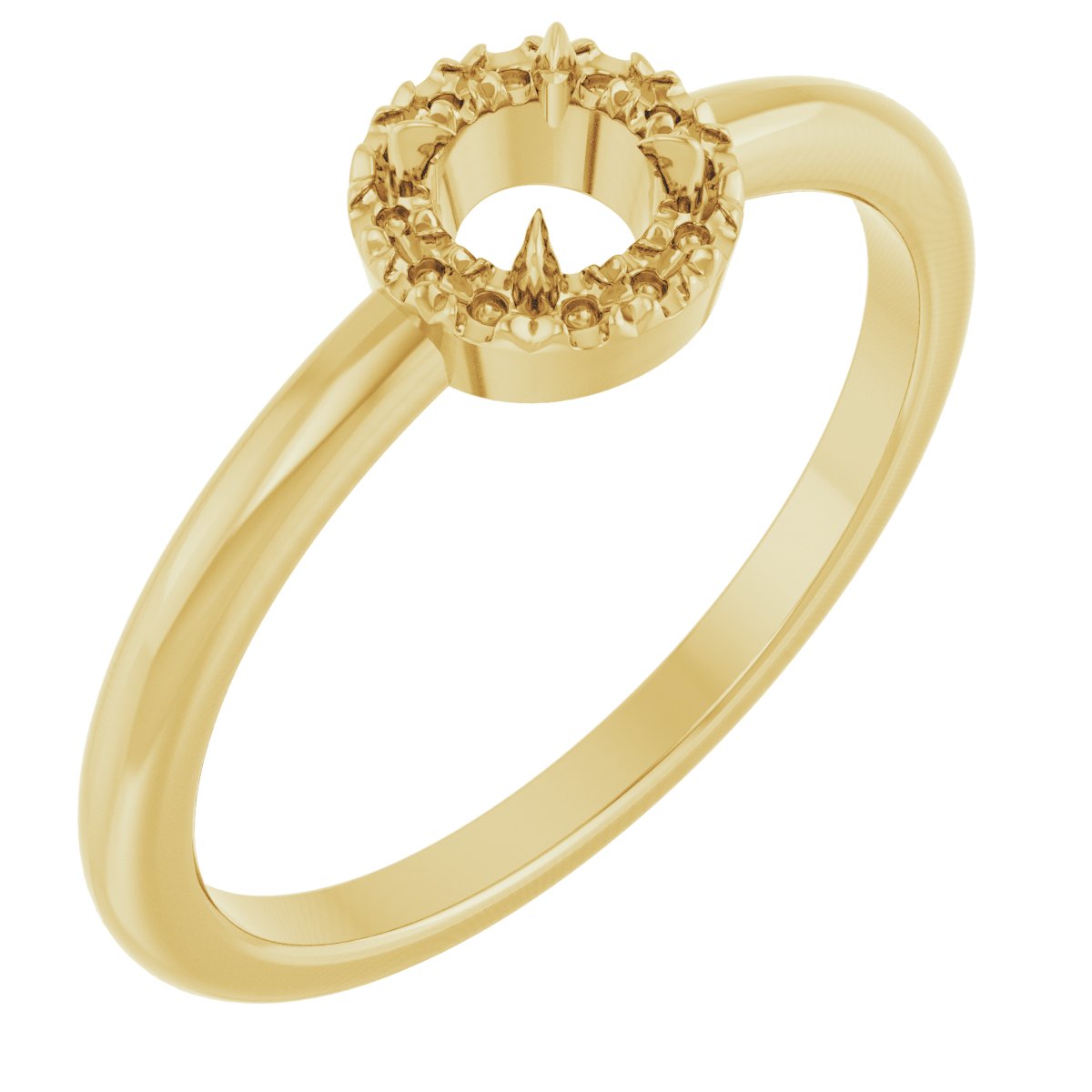 Halo-Style Ring
