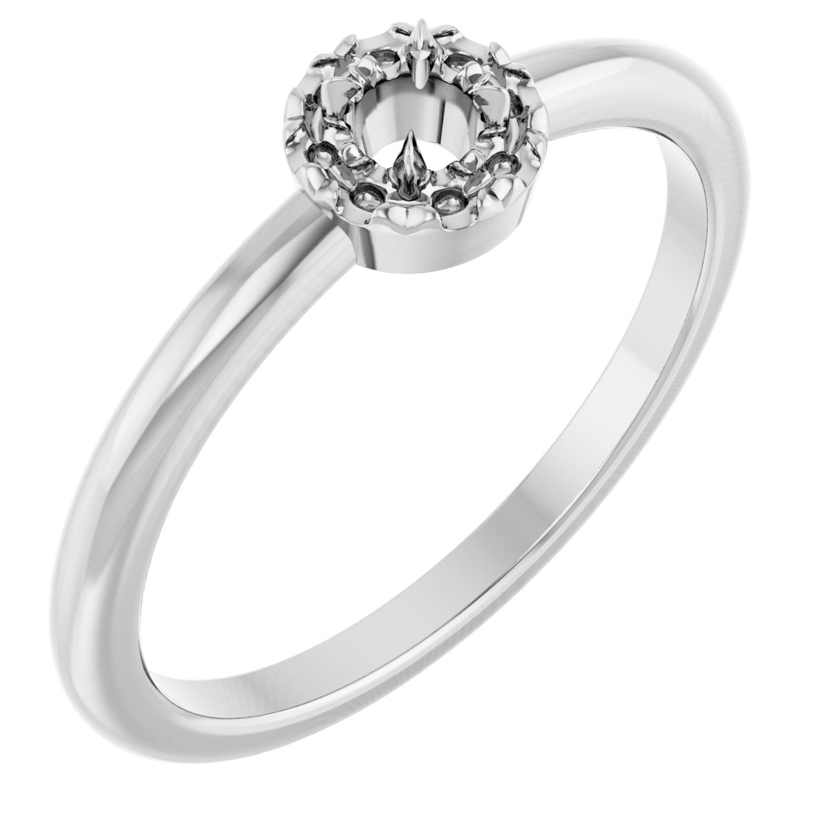 Halo-Style Ring