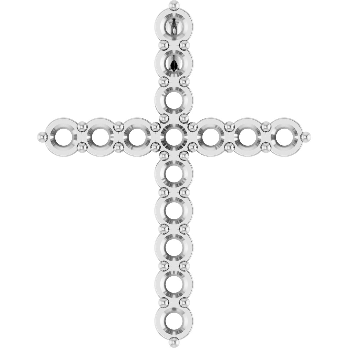 Accented Cross Necklace or Pendant