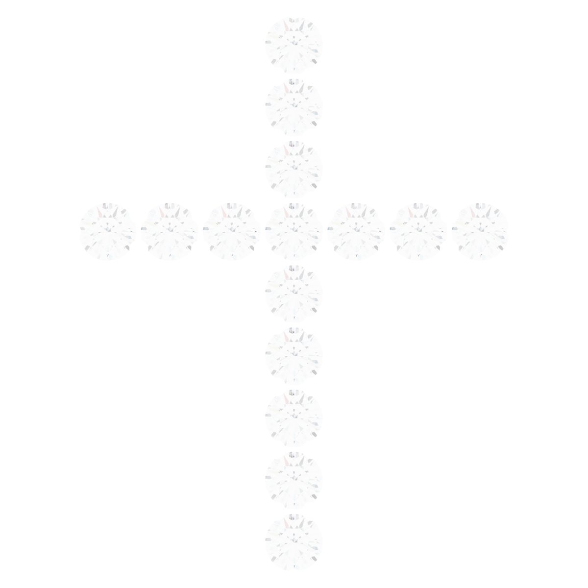 Accented Cross Necklace or Pendant