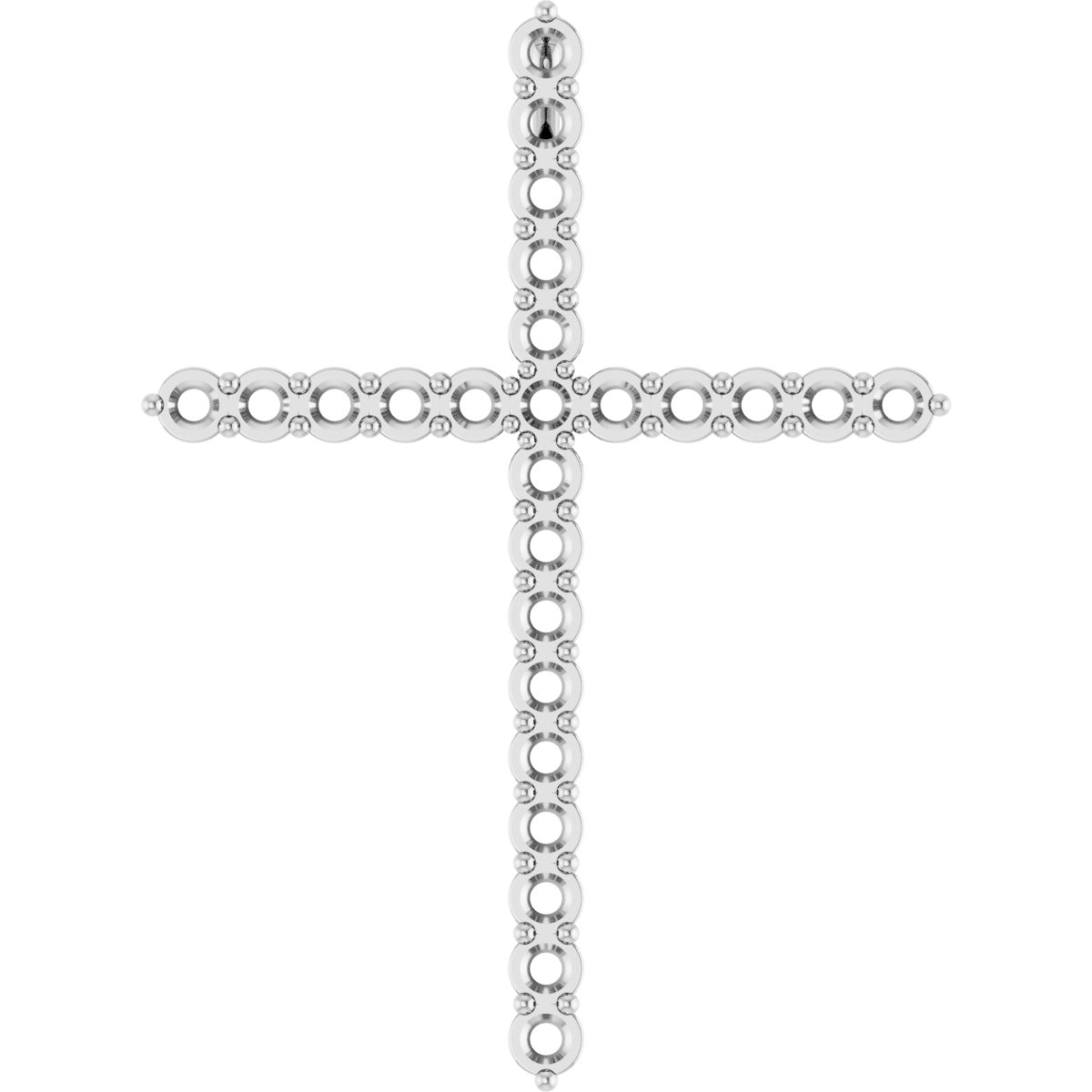 Accented Cross Necklace or Pendant